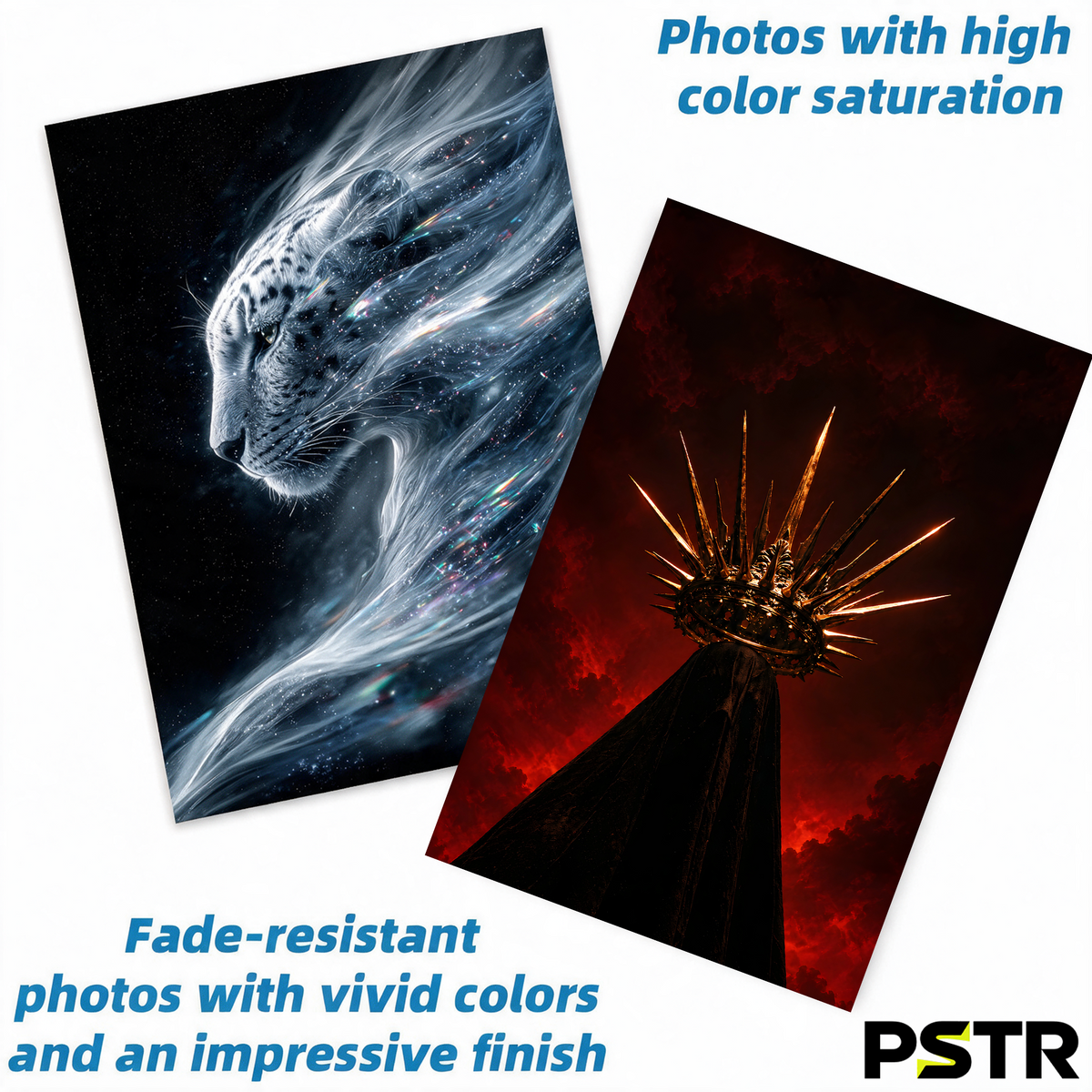Crown of Shadows | Dark Fantasy Gothic Crown Poster | Crimson Royalty Wall Art | 11x17 Print